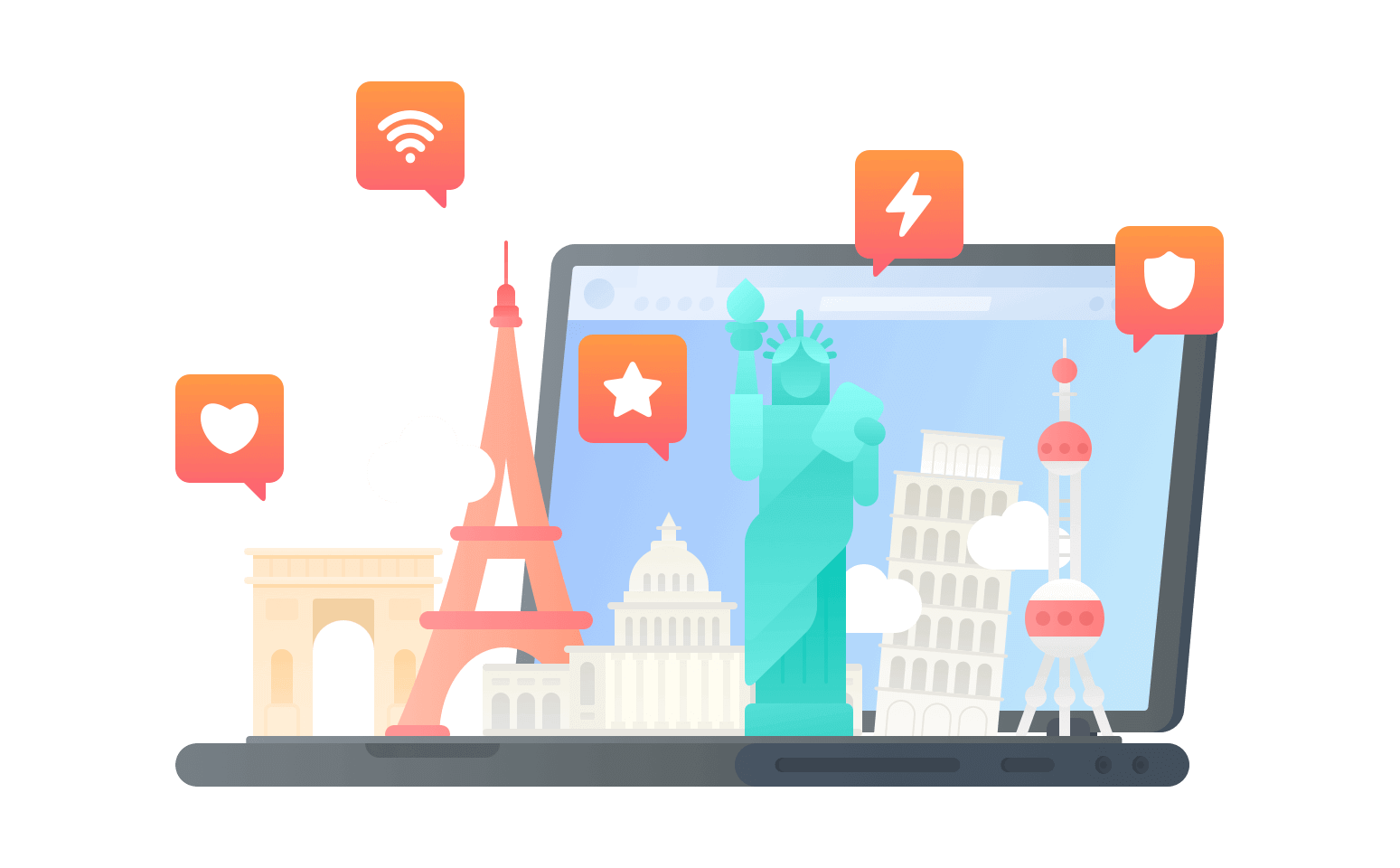 在福克兰连接到中国的软件 - 华人VPN